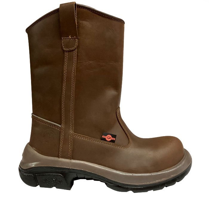 BOTA PETROLERA DE SEGURIDAD SUELA INYECTADA EN POLIURETANO