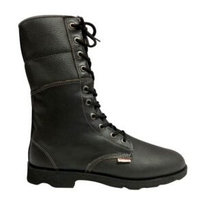 BOTA VIGILANTE CUERO SUELA EN CAUCHO VULCANIZADO