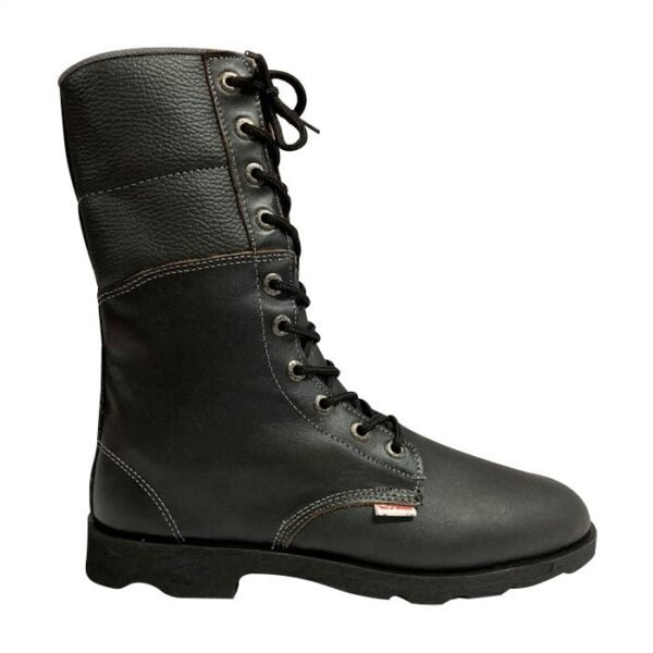 BOTA VIGILANTE CUERO SUELA EN CAUCHO VULCANIZADO