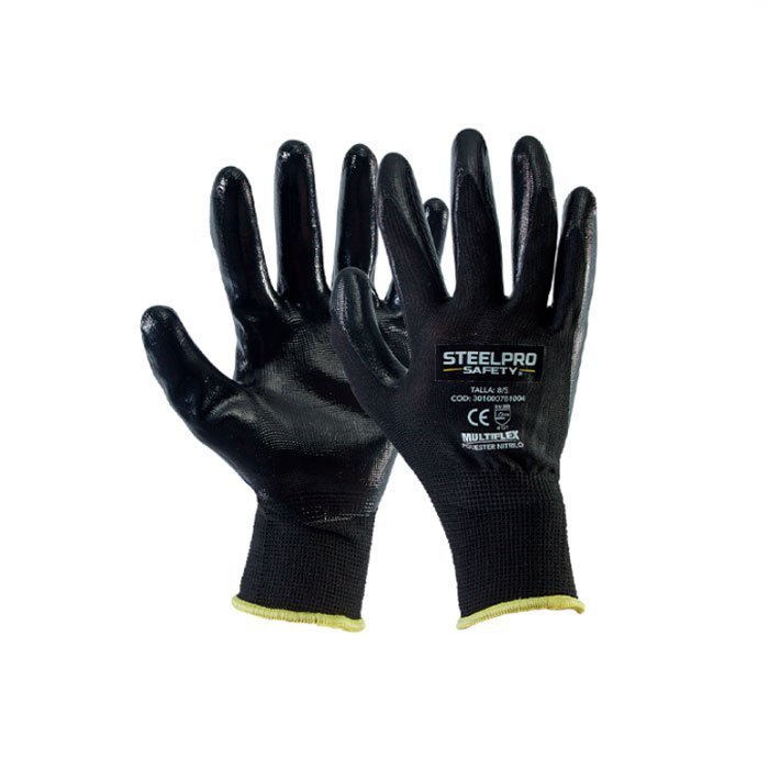 GUANTE MULTIFLEX POLIESTER NITRILO