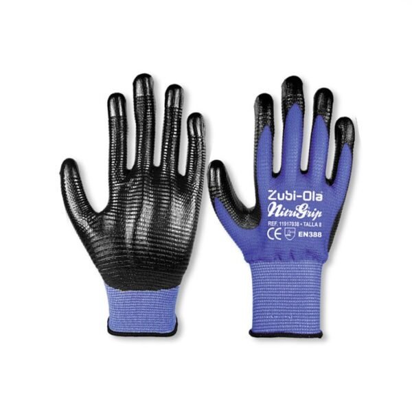 GUANTE NITRIGRIP DE POLIESTER Y NYLON TEXTURIZADO