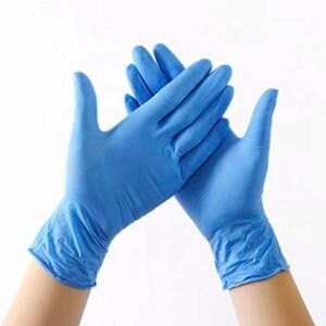 GUANTE TIPO EXAMEN EN NITRILO caja x 100