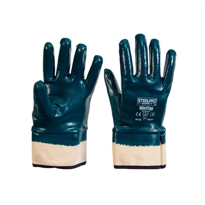 GUANTE NITRITOP CON PUÑO DE SEGURIDAD