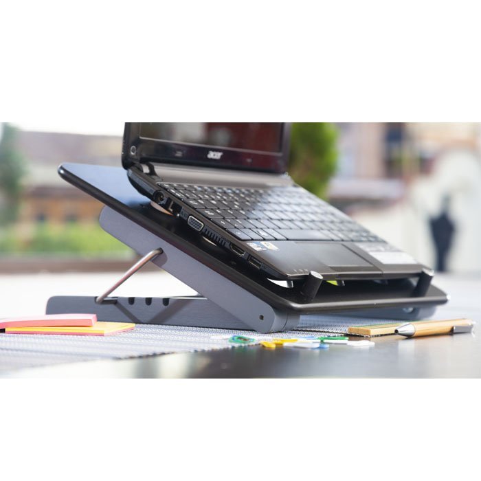 MESA PARA COMPUTADOR PORTATIL GRADUABLE CINCO ALTURAS - Imagen 2