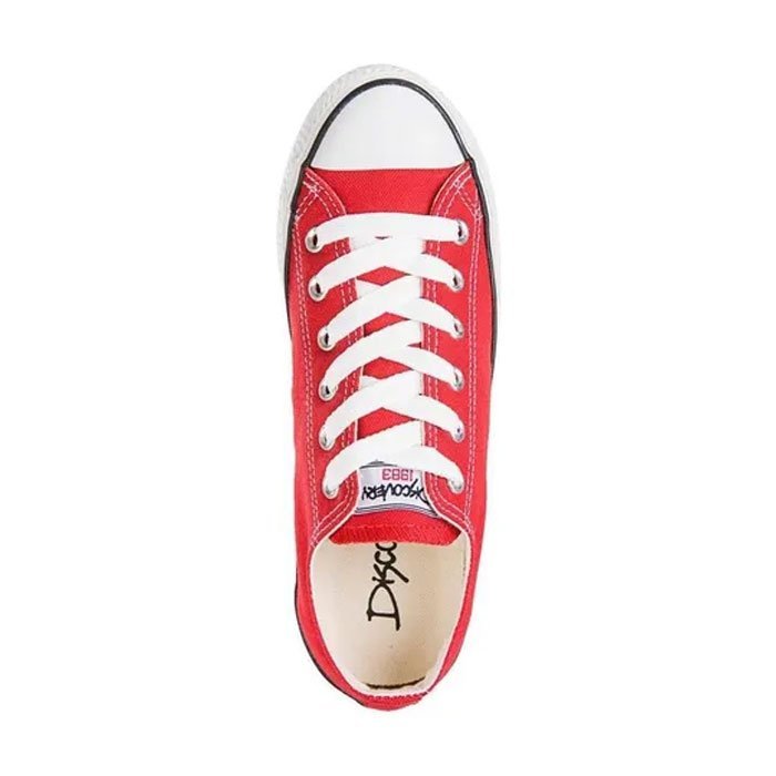 TENIS DISCOVERY BAJO ROJO UNISEX - Imagen 2