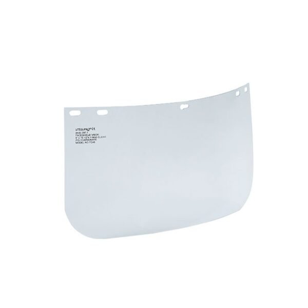 VISOR DE REPUESTO PARA CARETA DE ESMERILAR SIN RIBETE x 6 unidades