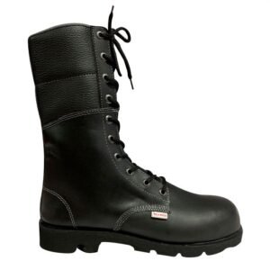 BOTA VIGILANTE CUERO CON PUNTERA SUELA EN CAUCHO VULCANIZADO